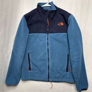The North Face Men’s Small Denali Full Zip Fleece Jacket Blue